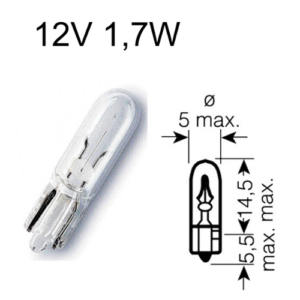 ΛΑΜΠΕΣ 12V/1.7 ΣΦΗΝ. ROC
