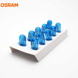 ΛΑΜΠΕΣ 12V/5 ΣΦΗΝ. ΜΠΛΕ OSRAM