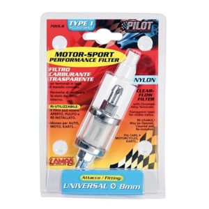 ΦΙΛΤΡΟ ΒΕΝΖΙΝΗΣ ΜΕΤΑΛΙΚΟ ΚΑΘΑΡΙΖΟΜΕΝΟ 8mm (7015) LAMPA