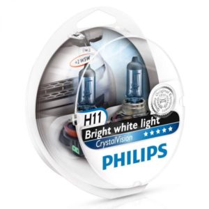 ΛΑΜΠΕΣ Η11 CRYSTAL VISION (12362) PHILIPS
