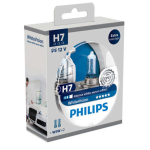 ΛΑΜΠΕΣ H7 12V/55 WHITE VISION PHILIPS