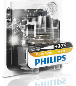 ΛΑΜΠΕΣ HS1 12V 35/35 +30% VISION MOTO PHILIPS