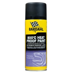 ΣΠΡΕΥ ΧΡΩΜΑ ΜΑΥΡΟ ΜΑΤ ΘΕΡΜΟΑΝΘΕΚΤΙΚΟ 800C 400ml BARDAHL