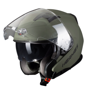 Κράνος Pilot Hermes SV mat military πράσινο