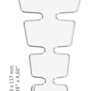 ΠΡΟΣΤΑΤΕΥΤΙΚΟ ΡΕΖΕΡΒΟΥΑΡ UNI GOLD SHAPE TRANSPARENT ONE DESIGN